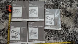 International Truck Service Manual Set 5 Volumes CTS-4245G New Unused